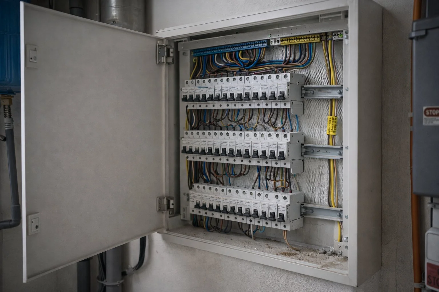 Electrical inspection villa maintenance Ibiza — consumer unit